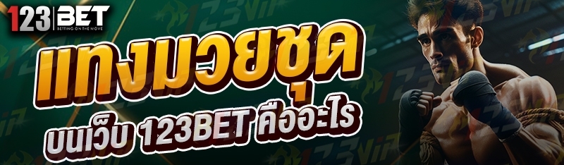 แทงมวยชุด บนเว็บ 123bet คืออะไร